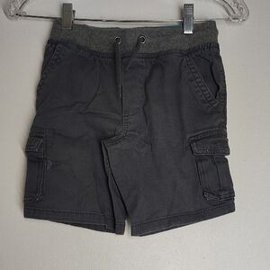 Wonder Nation Dark Gray Cargo Shorts